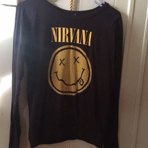 Nirvana Black Long Sleeve